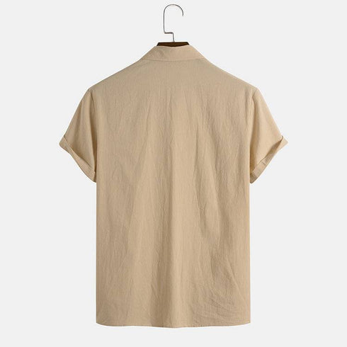 Men's Casual Short Sleeved Shirt